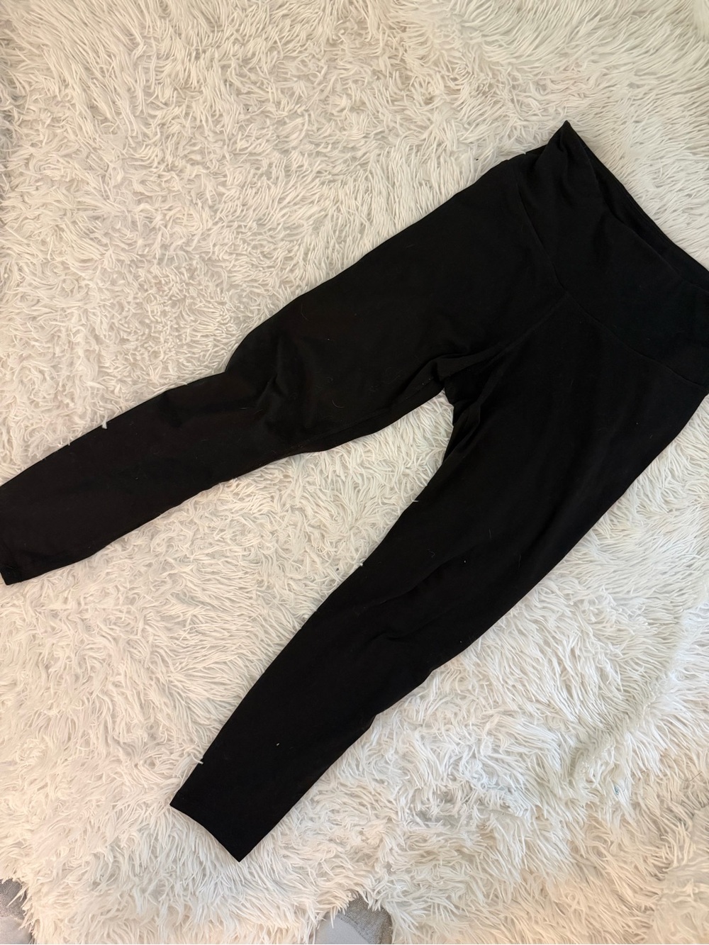 Old Navy Active Elevate Black Leggings Small High Rise Cropped Yoga Workout